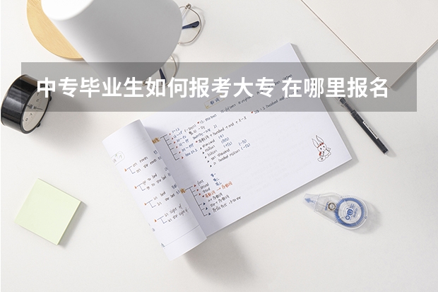 中专毕业生如何报考大专 在哪里报名？