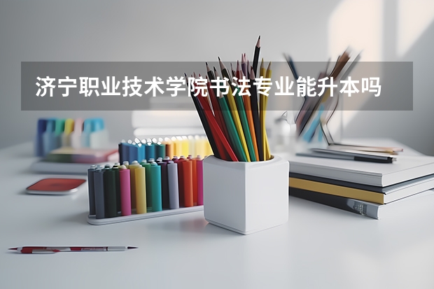 济宁职业技术学院书法专业能升本吗