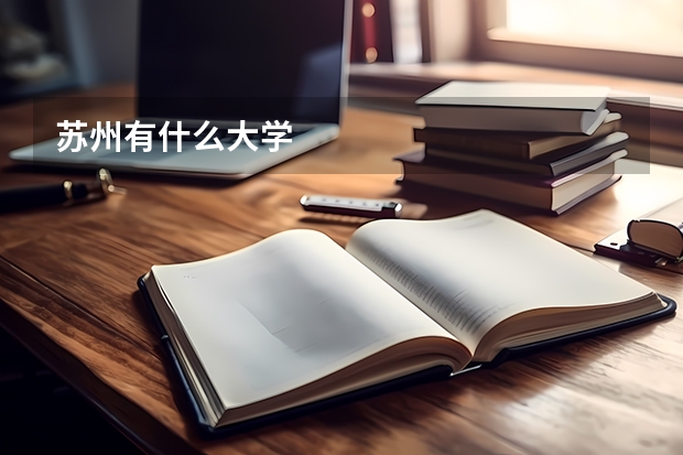苏州有什么大学