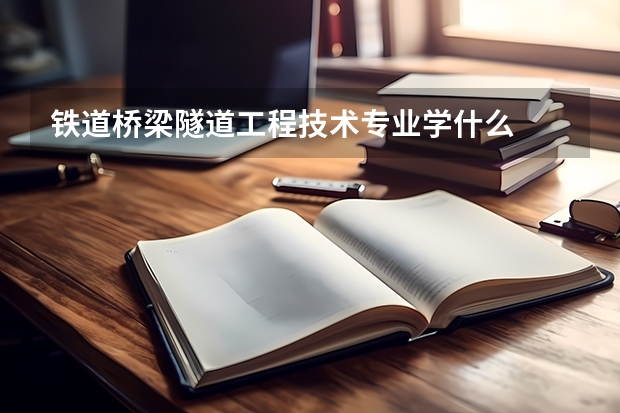 铁道桥梁隧道工程技术专业学什么