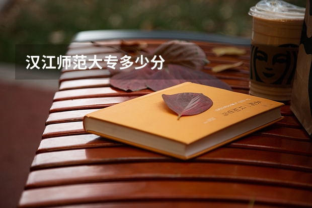 汉江师范大专多少分