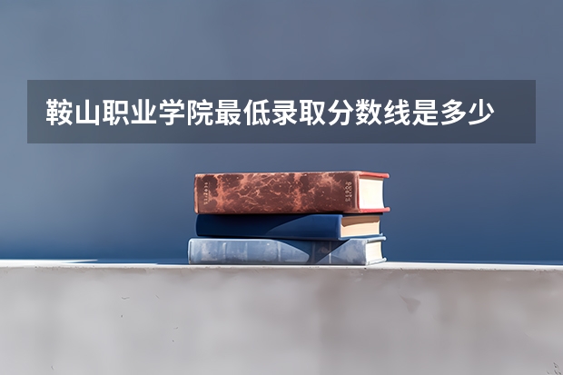 鞍山职业学院最低录取分数线是多少