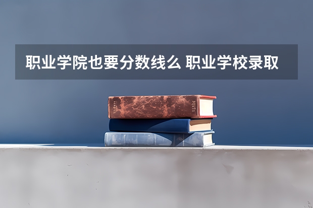 职业学院也要分数线么 职业学校录取分数线？