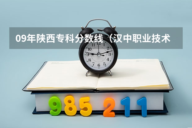 09年陕西专科分数线（汉中职业技术学院分数线）