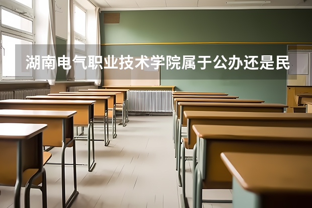 湖南电气职业技术学院属于公办还是民办学校 湖南电气职业技术学院全国排名多少