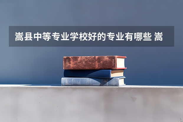嵩县中等专业学校好的专业有哪些 嵩县中等专业学校每个专业招生情况
