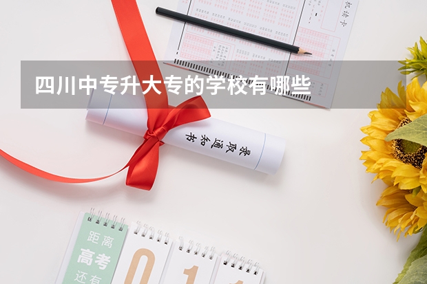 四川中专升大专的学校有哪些